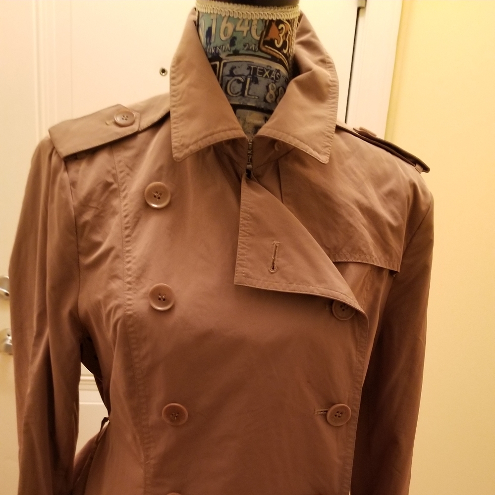Double Breasted Trench Coat